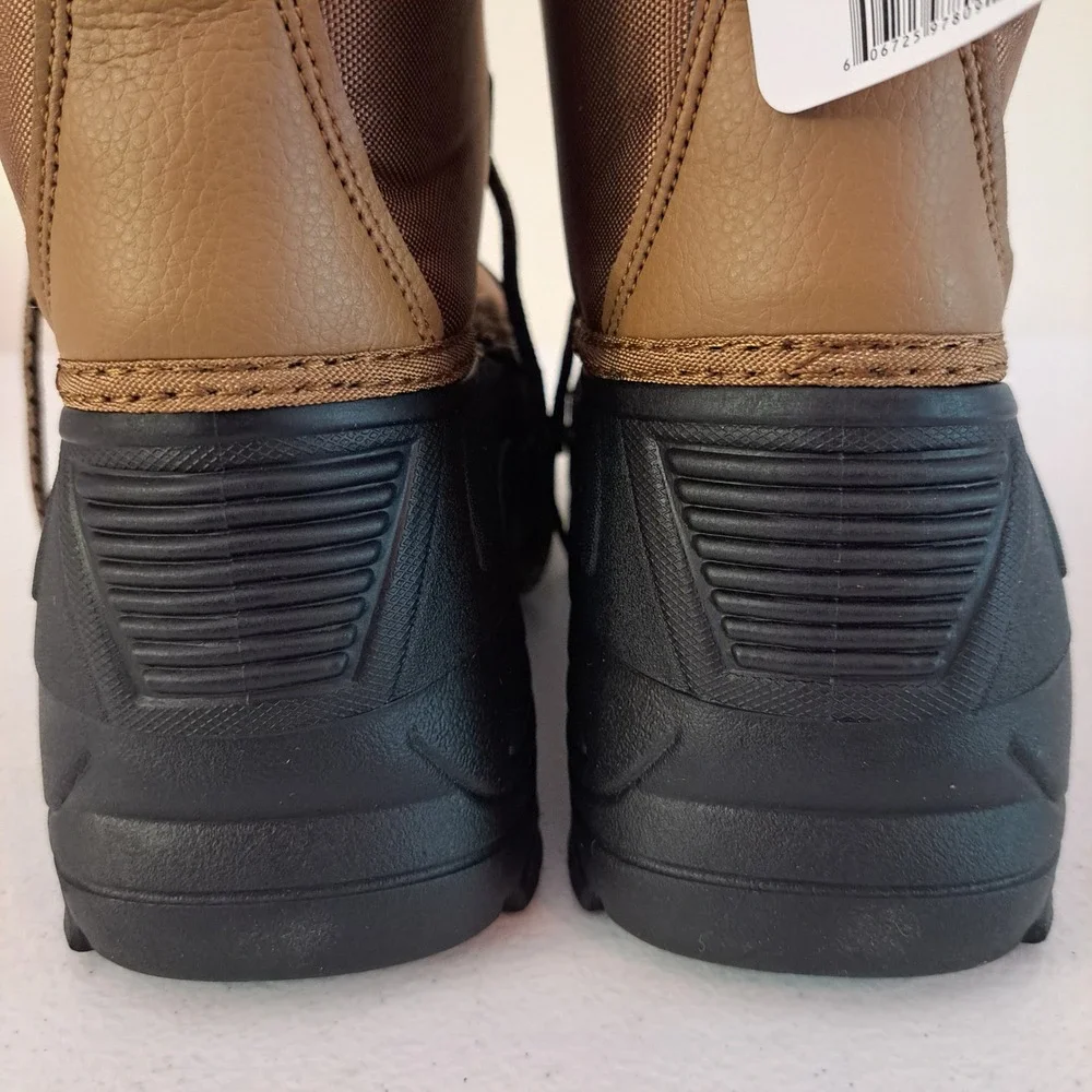Staheekum Snow Boot Mens Size 13 Brown Insulated Waterproof -20F Rated 1260-798